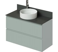 Тумба со столешницей подвесная ИТАНА Kate 100 1002x445x610 Токио 4657810336582