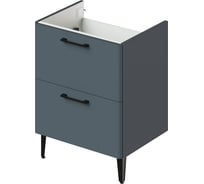 Тумба под раковину напольная ИТАНА Nais 60 2.0 592x445x750 Антрацит 4657810335134