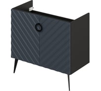 Тумба под раковину напольная ИТАНА Palladio 90 2.0 891x443x815 Маренго софт 4657821041093