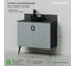 Тумба под раковину напольная ИТАНА Palladio 90 2.0 891x443x815 Green wood 4657821041253 3