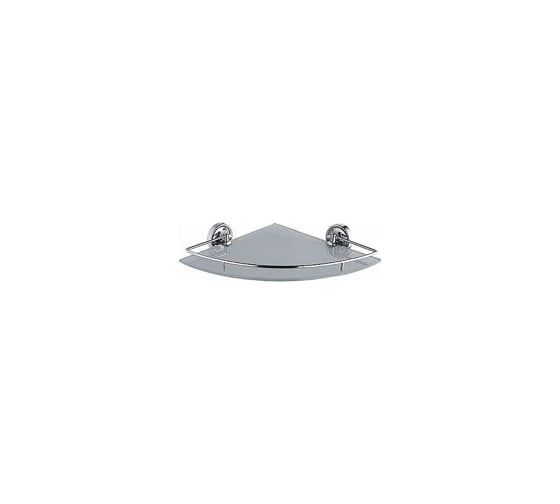 Угловая полка LEDEME 25х25 см, стекло L3521-1 896382