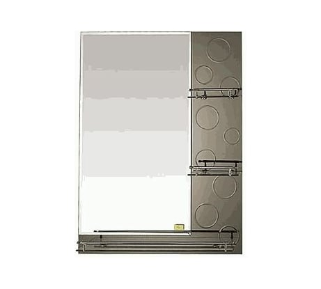 Зеркало LEDEME 800х600 мм, с тремя полочками L675 895156