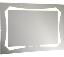 Зеркало Azario OTTO 800x600 сенсорное выключение, часы ФР-00001398 00059245