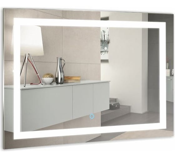 Зеркало Azario Ливия 800x600 сенсорное выключение ФР-00000942 00059637 1