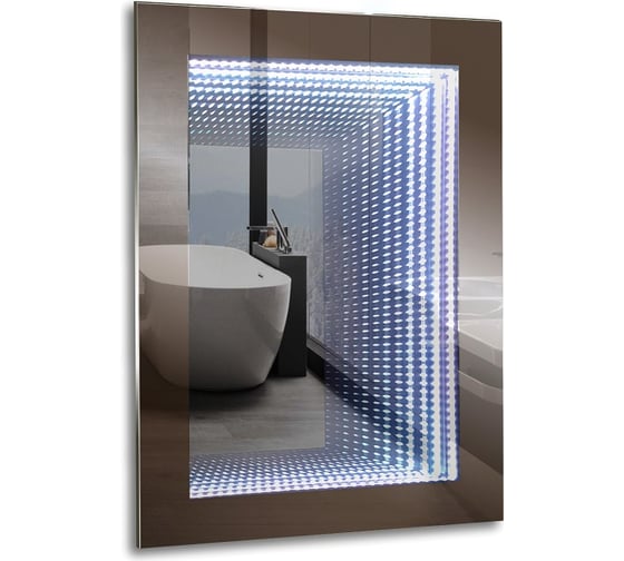 Зеркало Azario Галактика 690x920 мм., LED подсветка, выключатель-датчик на движение ФР-00001419 00059241 1