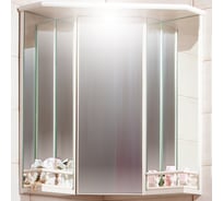 Шкаф зеркальный угловой Бриклаер КАНТРИ, 4627125413711