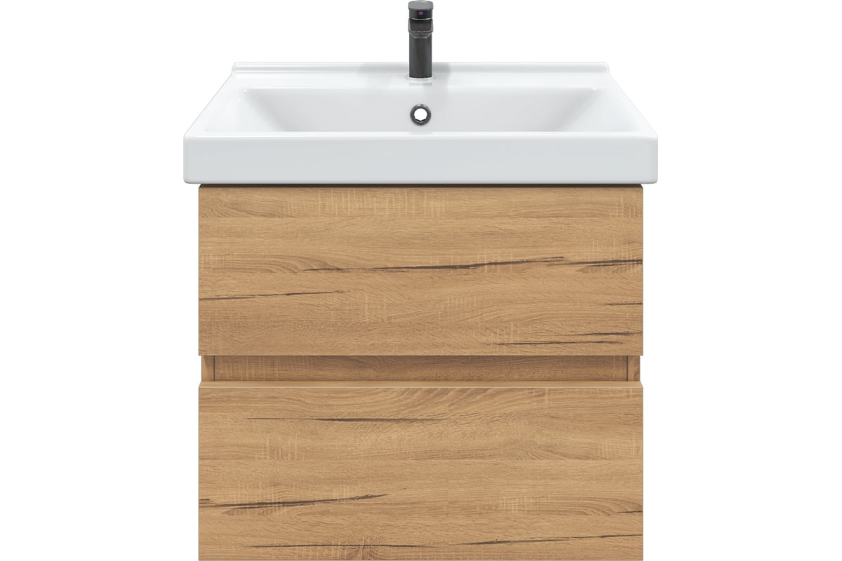 Тумба без раковины в ванную RUVANN DREVA 60 подвесная Т.DREVA.Д-60П ...