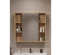 Зеркальный шкафчик в ванную RUVANN DREVA 80 З.DREVA.Д-80