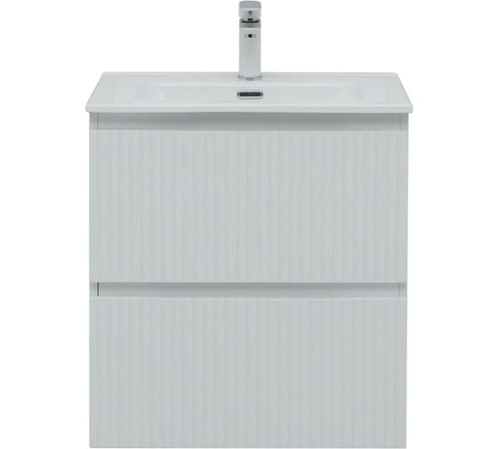 Тумба Aquanet Джейн 60 (Flat) цв.белый матовый (335422) 00335422 1