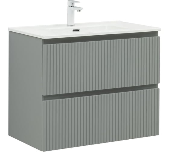 Тумба Aquanet Джейн 80 (Flat) цв.мисти грин (335434) 00335434