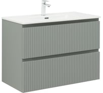 Тумба Aquanet Джейн 90 (Flat) цв.мисти грин (335435) 00335435