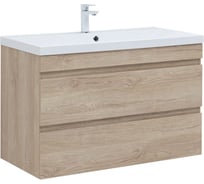 Тумба Aquanet Нота new 100 цв.дуб светлый (334200) 00334200