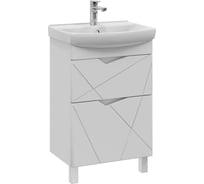 Тумба без раковины RUVANN YUTON 55 в ванную напольная Т.YUTON.П-55Н