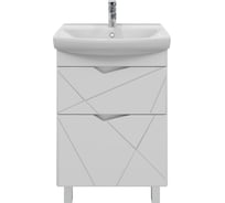 Тумба без раковины RUVANN YUTON 60 в ванную напольная Т.YUTON.П-60Н