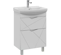 Тумба без раковины RUVANN YUTON 60 в ванную напольная Т.YUTON.П-60Н