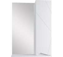 Зеркальный шкафчик YUTON 50 в ванную RUVANN З.YUTON.П-50