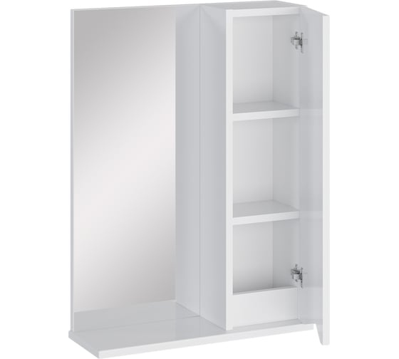 Зеркальный шкафчик YUTON 50 в ванную RUVANN З.YUTON.П-50