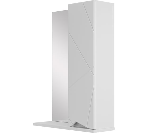 Зеркальный шкафчик YUTON 50 в ванную RUVANN З.YUTON.П-50