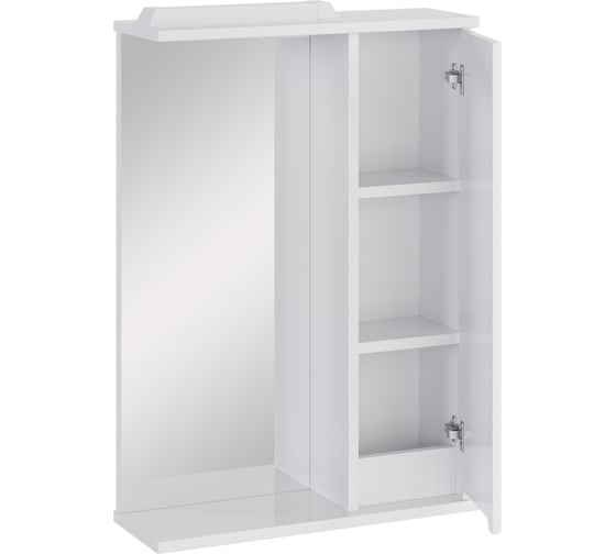 Зеркальный шкафчик в ванную RUVANN NIKA 50 З.NIKA.П-50