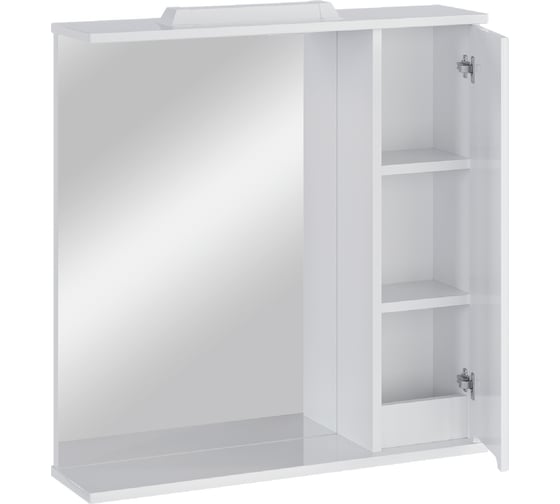 Зеркальный шкафчик в ванную RUVANN NIKA 70 З.NIKA.П-70