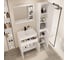 Зеркальный шкафчик в ванную RUVANN NIKA 70 З.NIKA.П-70 3
