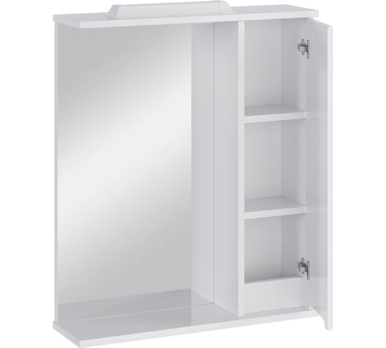 Зеркальный шкафчик в ванную RUVANN NIKA 60 З.NIKA.П-60