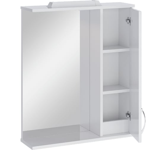 Зеркальный шкафчик в ванную RUVANN NEWA 60 З.NEWA.П-60