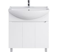 Тумба без раковины в ванную RUVANN LUVA 80 напольная Т.LUVA.П-80НА