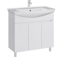 Тумба без раковины RUVANN VERY 85 в ванную, напольная Т.VERY.Э-85Н