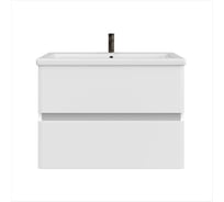 Тумба без раковины RUVANN WELLA 80 в ванную, подвесная Т.WELLA.П-80П