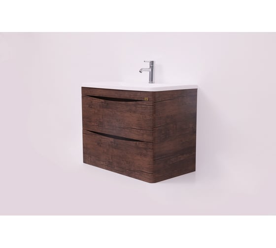 Напольная тумба ALCORA Luxury под умывальник Atlantica 80 старое дерево 31121 1