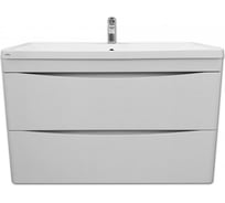 Подвесная тумба ALCORA Luxury под умывальник Atlantica 80 белая 31123