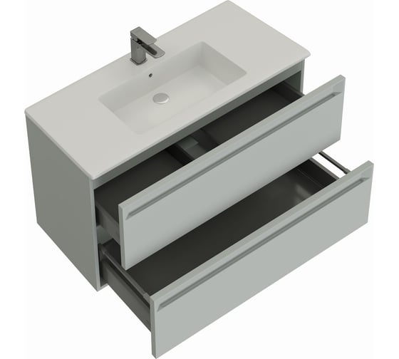 Тумба ALLEN BRAU 1.E1003.PWM ECLIPSE 2.0 101, рapyrus white matt 333999 00333999