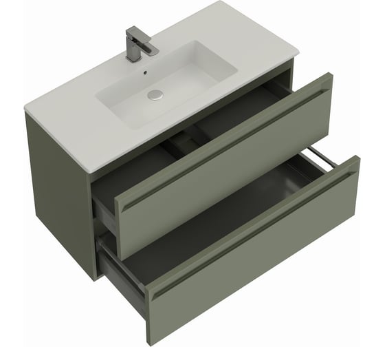 Тумба ALLEN BRAU 1.E1002.CGM ECLIPSE 2.0 81, cement grey matt 334004 00334004