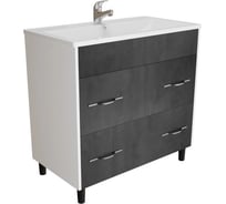 Тумба для ванной MIXLINE "Сура-80" под раковину МАРГО-80 ПВХ 555077