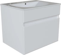 Тумба для ванной MIXLINE "БРИКС-60" подвесная, под раковину "Breeze 60" Sanita Luxe ПВХ 555004