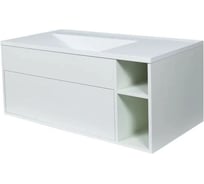 Подвесная тумба под раковину для ванной uperwood Lotus Premium 100x50x42 см, белая 39340205463
