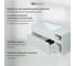 Подвесная тумба под раковину для ванной uperwood Lotus Premium 100x50x42 см, белая 39340205463 3