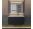 Подвесная тумба под раковину для ванной uperwood Lotus Premium 80x50x42 см, черная 39340205461 2
