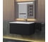Подвесная тумба под раковину для ванной uperwood Lotus Premium 80x50x42 см, черная 39340205461 3