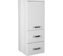 Полупенал MIXLINE СТИВ-34 белый, подвесной, универсальный, 340х900х316 мм 536806