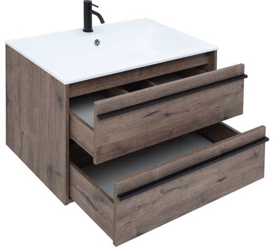 Тумба Aquanet Lino 80 Дуб Веллингтон 00253912
