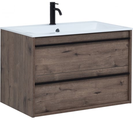 Тумба Aquanet Lino 90 Дуб Веллингтон 00253913