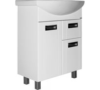 Тумба для ванной комнаты под умывальник Элеганс-65 Mixline АЛЬФА-65 ПВХ 523173