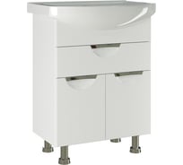 Тумба для ванной комнаты Mixline ЭТЬЕН-65 под умывальник Элеганс-65 ПВХ-фасад, корпус 542406