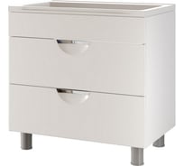 Тумба для ванной комнаты Mixline ЭТЬЕН-75 под умывальник Elen-75 ПВХ-фасад, корпус 541135