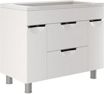 Тумба для ванной комнаты Mixline ЭТЬЕН-90 под умывальник Elen-90 ПВХ-фасад, корпус 541137