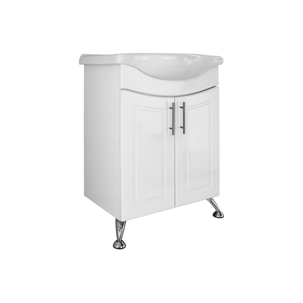 Тумба для ванной комнаты Mixline МИРАЖ-60 под умывальник Элегия-60 ПВХ ...