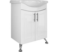 Тумба для ванной комнаты Mixline МИРАЖ-60 под умывальник Элегия-60 ПВХ 525883