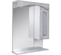 Навесной шкаф Mixline КРИТ-60 патина/серебро, без подсветки, ПВХ 521792